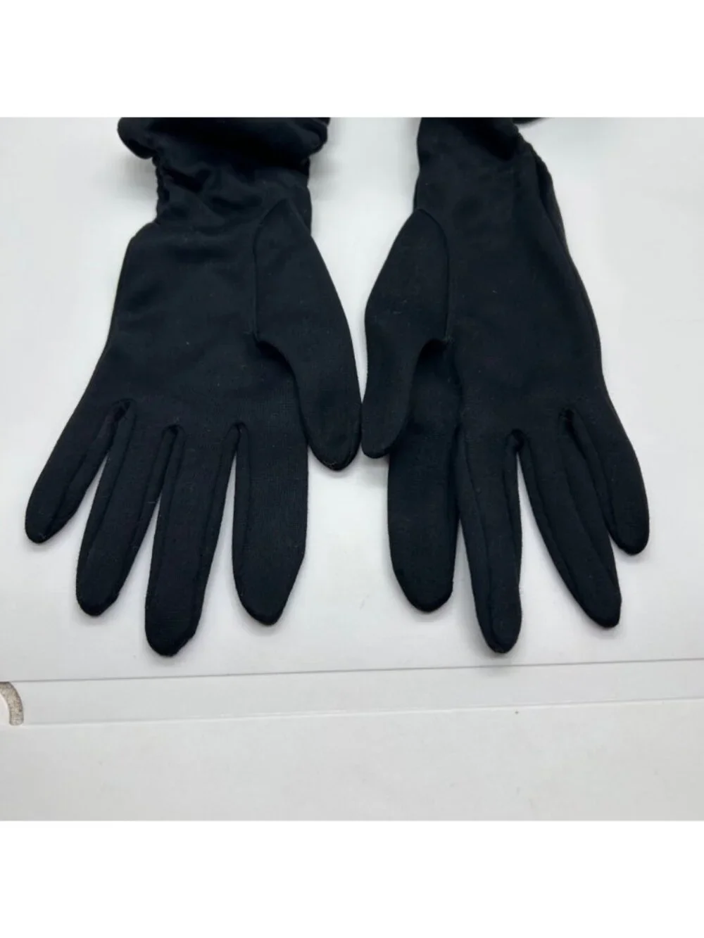 Vintage Black Opera Gloves Elbow Length Evening Wear Max Mayer West Germany SM